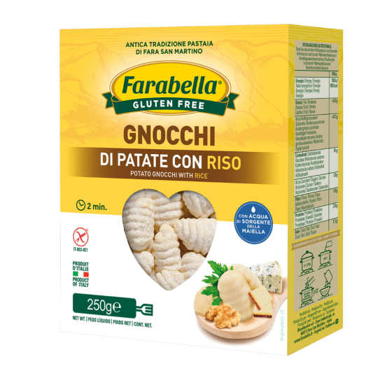 Gnocchi di Patate con Riso Farabella glutenfrei